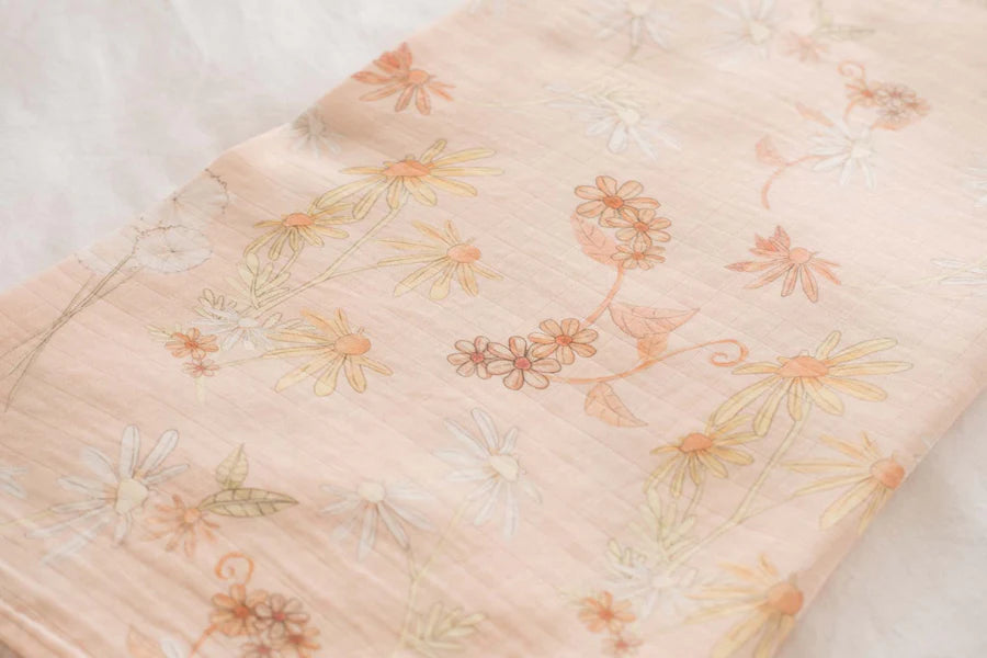 Flower Child Baby Swaddle
